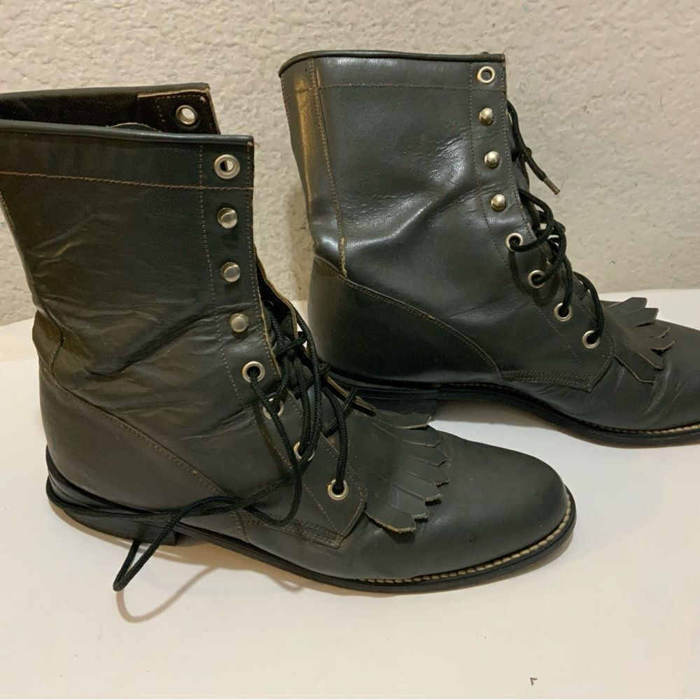 Diamond J Boots size 7.5 B gray women